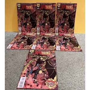 7 Lot Bat-Thing #1 Origin & 1st Appearance 1997 Larry Hama Amalgam Comics VF-NM!